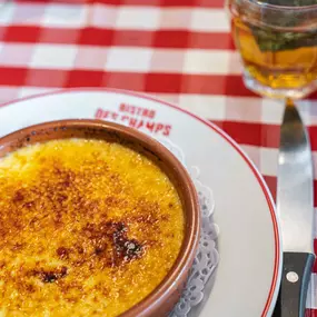 Crème brûlée à la vanille