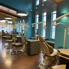 Inside DaBell and Paventy Orthodontics on Evergreen Rd.