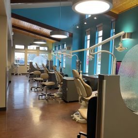 Inside DaBell and Paventy Orthodontics on Evergreen Rd.