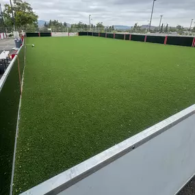 PG Camarillo completed the installation of a new soccer field using 7 rolls of our top-quality Playscape Premier artificial grass.