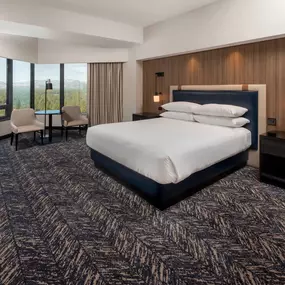 Caesars Republic Lake Tahoe view premium room.  Elevate your adventure at Caesars Republic Lake Tahoe, the very first casino hotel built on the South Shore.
