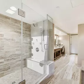 Caesars Republic Lake Tahoe bathroom. Elevate your adventure at Caesars Republic Lake Tahoe, the very first casino hotel built on the South Shore.