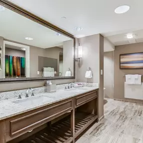 Caesars Republic Lake Tahoe lake view balcony suite view tub. Elevate your adventure at Caesars Republic Lake Tahoe, the very first casino hotel built on the South Shore.