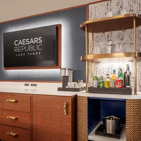 Caesars Republic Lake Tahoe Room. Elevate your adventure at Caesars Republic Lake Tahoe, the very first casino hotel built on the South Shore.