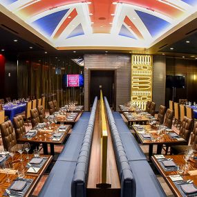 Gordon Ramsay Steak in Baltimore at the Horseshoe Casino offers an unforgettable evening at 16-time Michelin star Chef Ramsay’s celebrated steakhouse.