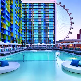 The Las Vegas LINQ Hotel + Experience Pool