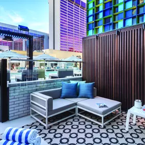 The Las Vegas LINQ Hotel + Experience Cabana Room