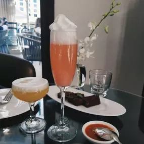 Unique and elegant specialty drinks at MR CHOW in Las Vegas at Caesars Palace.