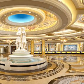 Las Vegas Caesars Palace Hotel & Casino Lobby Entrance