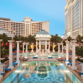 Las Vegas Caesars Palace Hotel & Casino Pools - Garden of the Gods