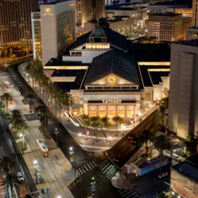 Caesars New Orleans Hotel & Casino - Aerial Night View