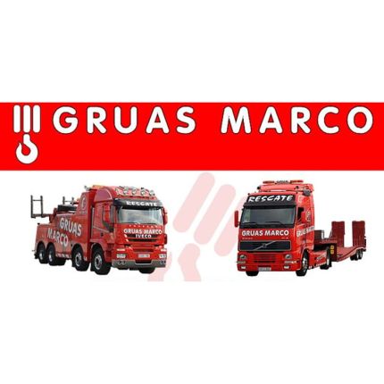 Logotyp från Grúas Marco