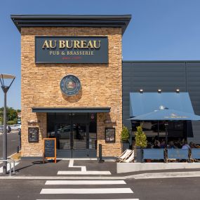 Au Bureau Ludres Devanture et terrasse