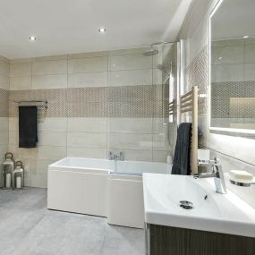 Visit our Bathroom Showroom. We offer a free 3D design service.