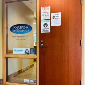 Front Door At Pristera Orthodontics