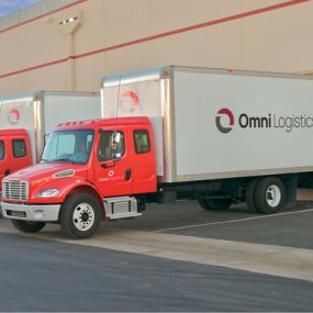 Omni Logistics delivery trucks