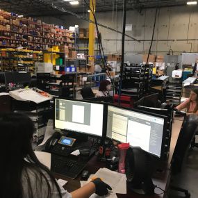 Omni Logistics Dallas warehouse and team members