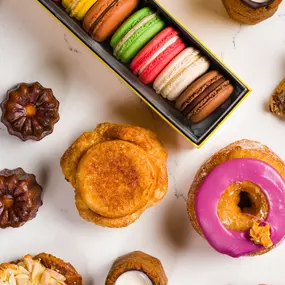 If you are a fan of warm, flaky pastries and unique creations, you've come to the right place. Try our Las Vegas pastries or one of our signature items like the Cronut®, Cookie Shot, Frozen S'mores, or other incredible pastries created by award-winning Chef Dominique Ansel.