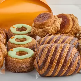 This mix of wonderful pastries is a grand display for any party or event. Try it out for an office brunch or afternoon tea. This variety of mixed pastries has something for everyone.