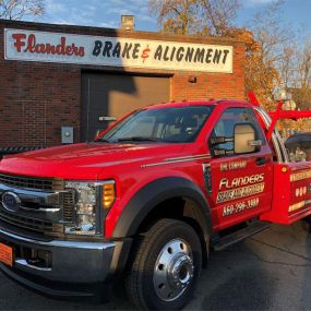 WELCOME
TO
Flanders Brake and Alignment
Today we are still family owned and operated by our three-member family. We have maintained the same goals and qualities of quality work and honesty that the big chain guys can not bring you.

Flanders strives to bring you the best in all aspects of automotive care and repair.