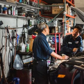 Our ASE Certified techs have the knowhow to solve your vehicles issues. We perform oil changes, brake services, and other routine services.