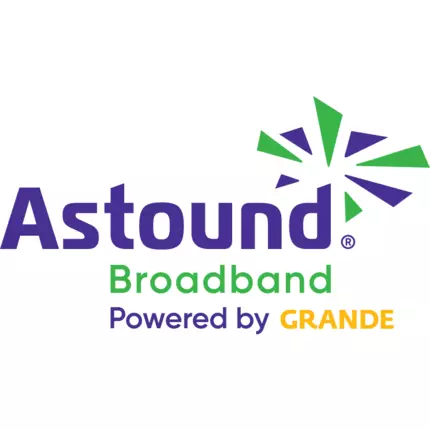 Logotyp från Astound Broadband Powered by Grande