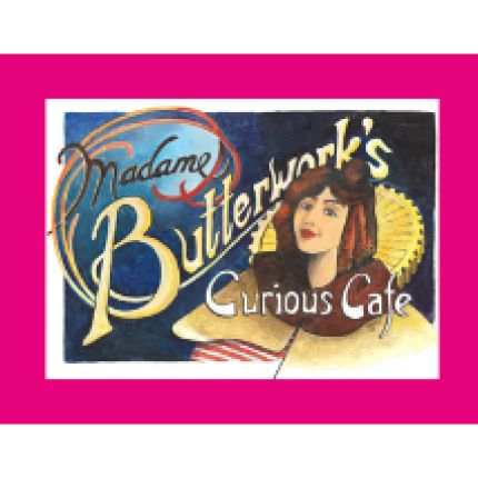 Logo from Madame Butterwork's Curious Cafe
