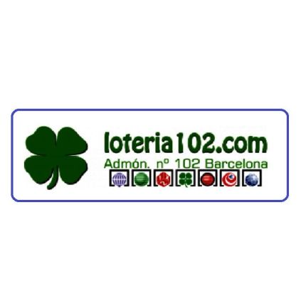 Logótipo de Administración de Loterías Número 102