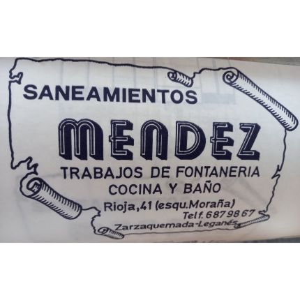 Logotipo de Saneamientos Méndez