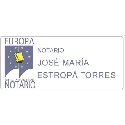 Logo fra Notaría Estropá