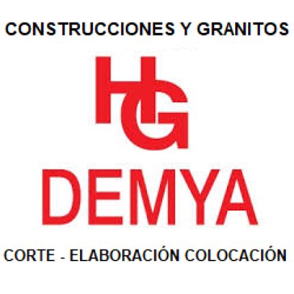 Logotipo de Construcciones y Granitos Demya