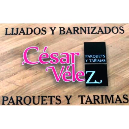 Logotipo de César Vélez Parquets y Tarimas