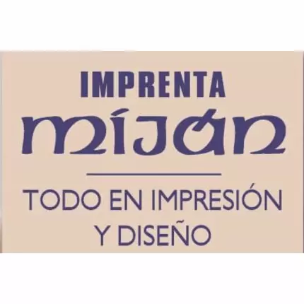 Logotipo de Imprenta Miján