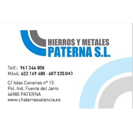 Logotipo de Hierros y Metales Paterna
