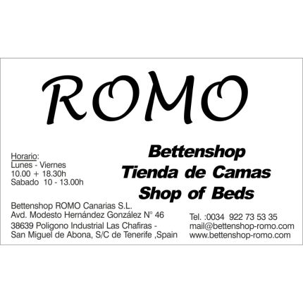 Logo de Bettenshop Romo