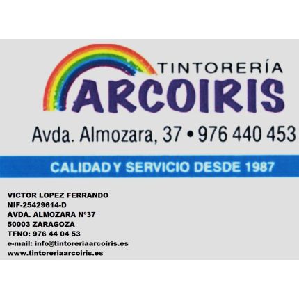 Logotyp från Tintorería Arcoiris