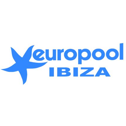Logotipo de Europool Ibiza. Mantenimiento, instalación y reparación de piscinas