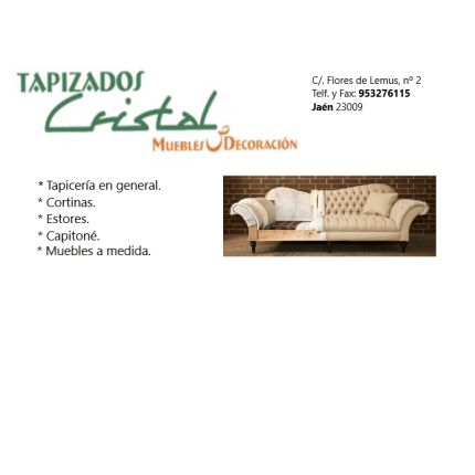 Logo from Tapizados Cristal