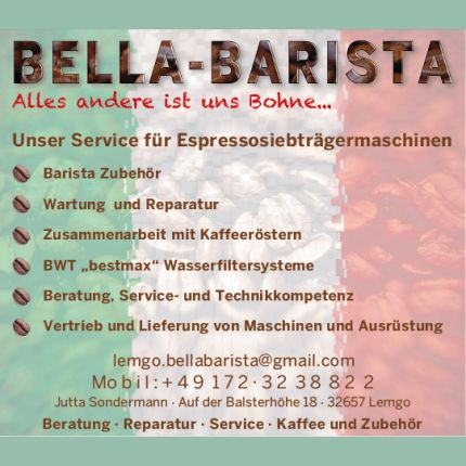 Logotyp från Bella Barista