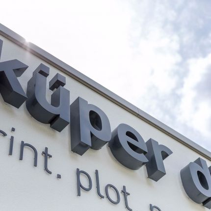 Logo de küper digital // print. plot. produktion