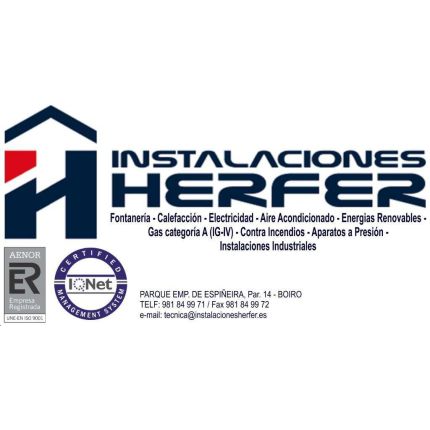 Logo od Instalaciones Herfer S.L.