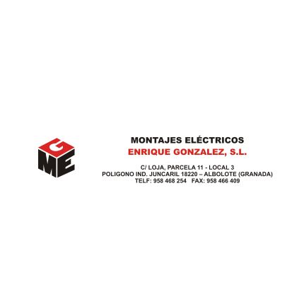 Logo da Montajes Eléctricos Enrique González
