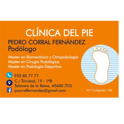 Logótipo de Clínica Del Pie Pedro Corral Fernandez