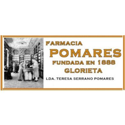 Logótipo de Farmacia Pomares Glorieta Fundada En 1888