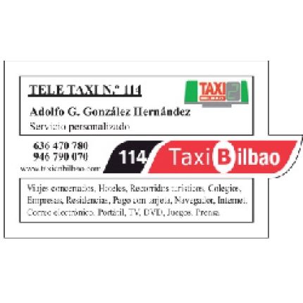 Logo van Adolfo G. Taxi En Bilbao