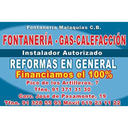 Logo da Fontaneria Malaquias