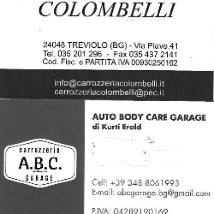 Logo van Carrozzeria Colombelli di ABC GARAGE SRL