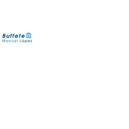 Logótipo de Buffete Manuel López