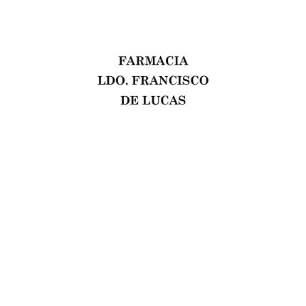 Logótipo de Farmacia Ldo. Francisco De Lucas