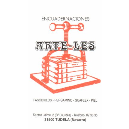 Logo von Encuadernaciones Arte-Les